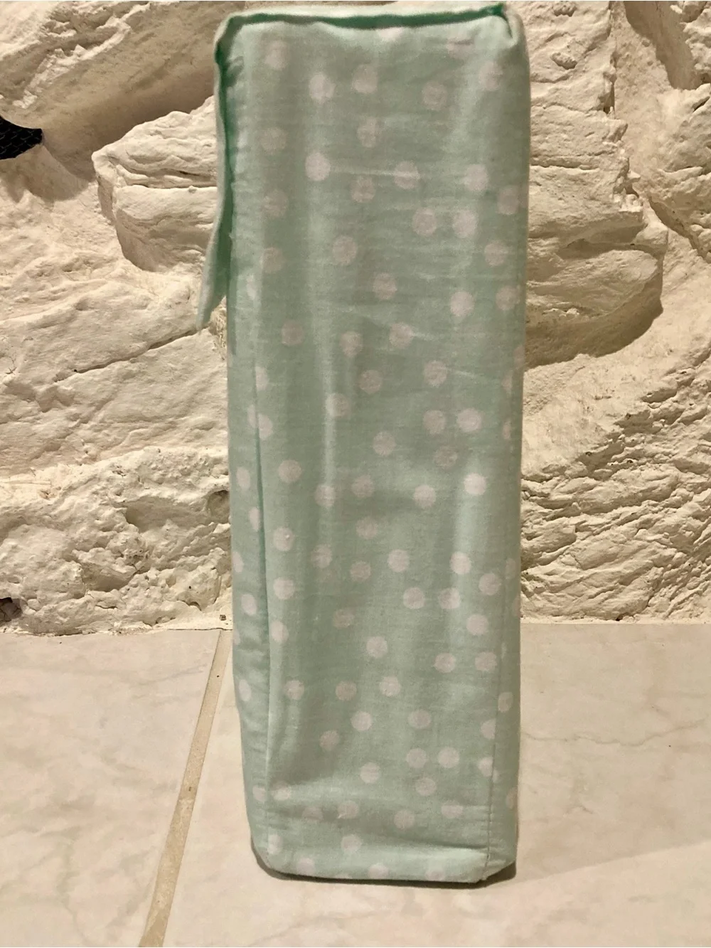 NWOT Kate Spade NY Queen sized sheet set in pale blue with white dots